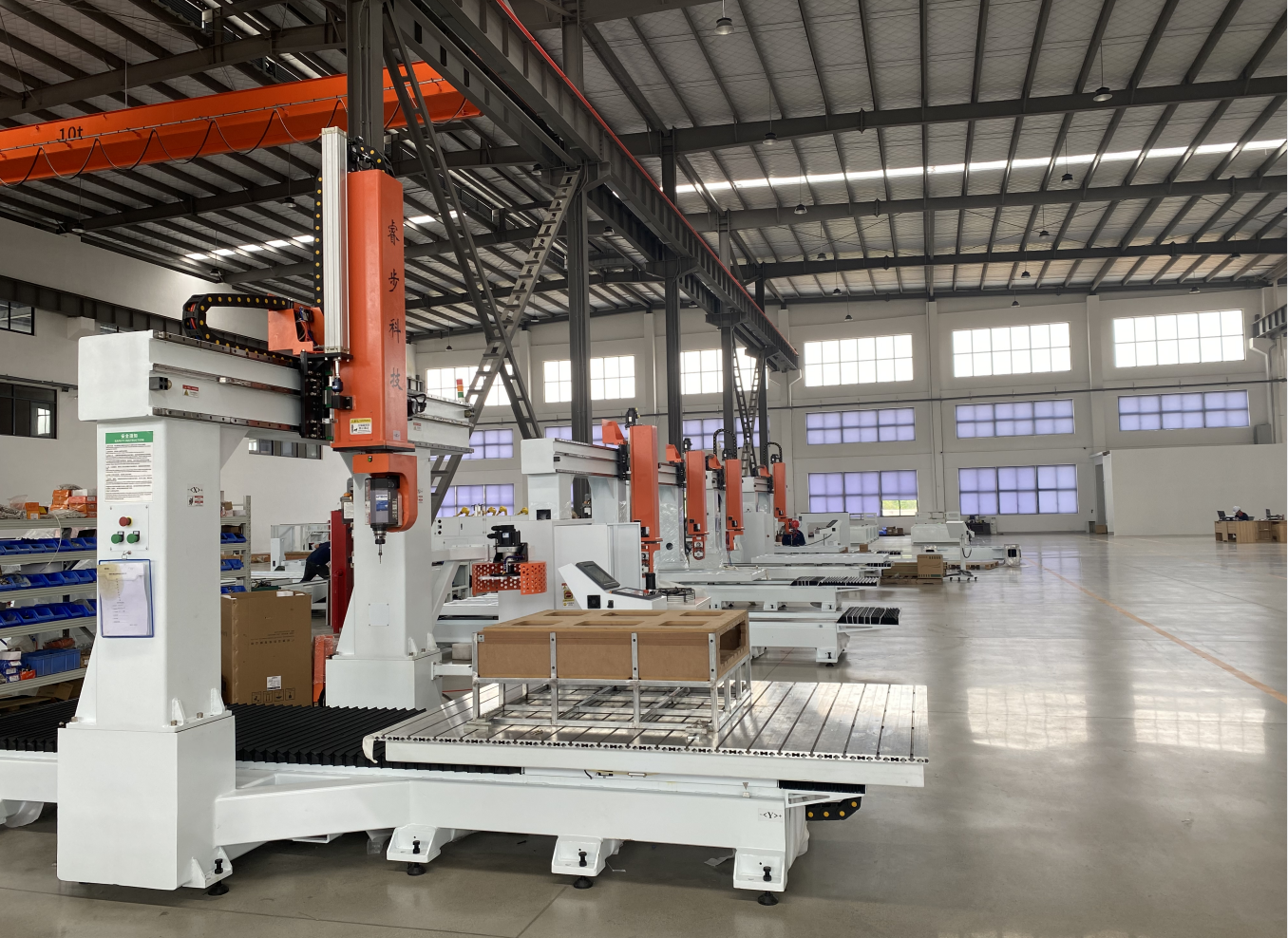 İkiz masa 5 eksenli CNC router 