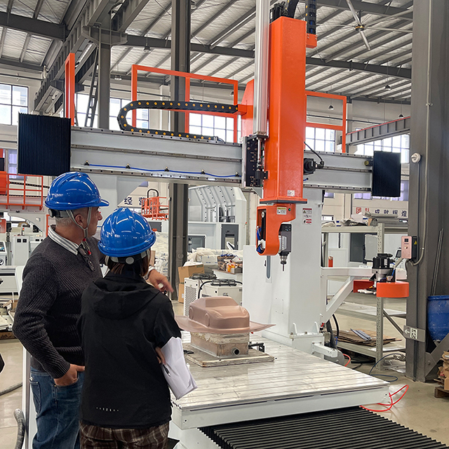 Karbon fiber ve cam fiber kompozitler için RBT 5 eksenli CNC İşleme Merkezi-CE uyumlu