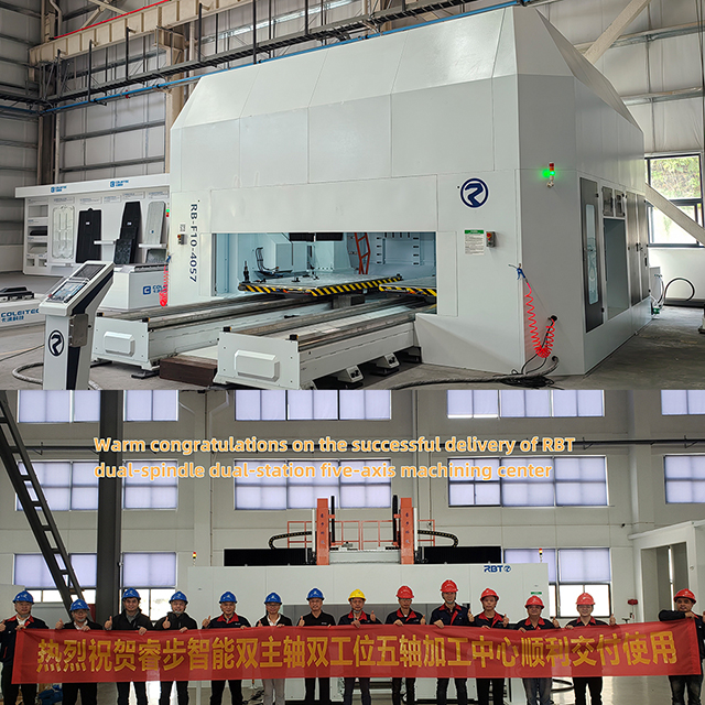 Çift-Sözlü Yüksek Hızlı Beş Eksenli Köprü Tipi Portal Freze Makinesi