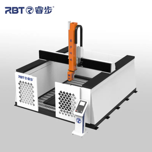 Fabrika Makinesi Tip Tip 5 Eksen CNC Yönlendirici Kompozit malzeme parçaları için RTCP ile