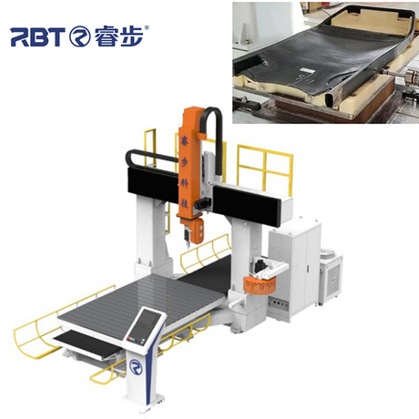 RBT 5 Eksenli CNC Composits için İşleme Merkezi Malzeme Cam Karbon Fiber CE Onaylı