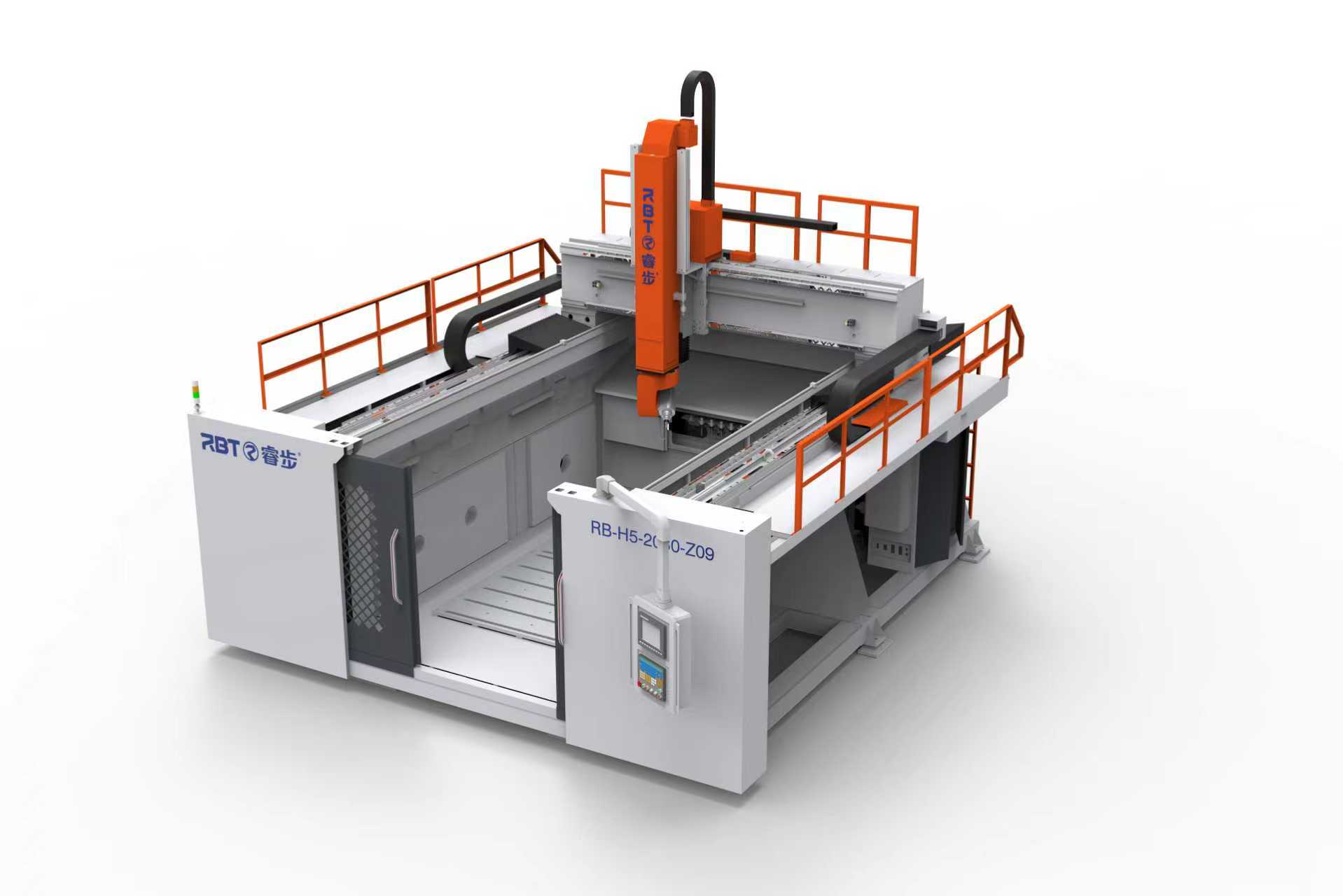 Profesyonel End&uuml;striyel Kullanıma Y&ouml;nelik 5 Eksenli CNC İşleme Merkezi