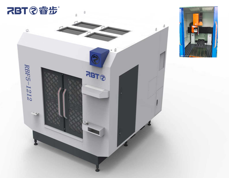 Küçük parçalar için mini 5 eksenli CNC freze makinesi 