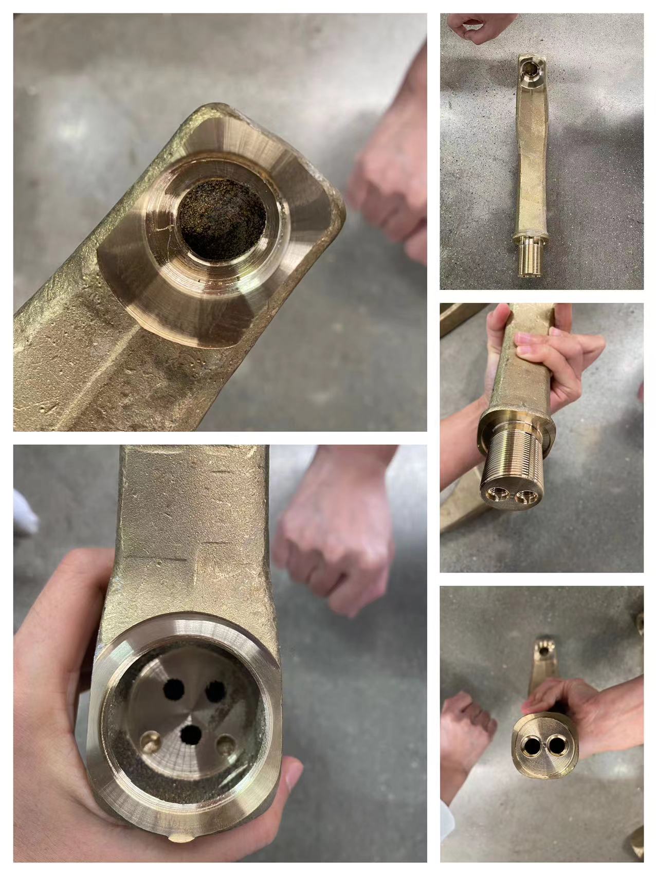 Musluk üretimi için RBT 12 Mil Yatay CNC Makinesi CE Onaylandı